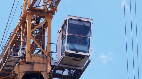 Construction Crane 스톡 동영상 91506799