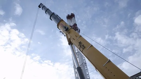 Construction crane Video stock 101072105