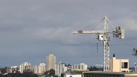 Construction Crane 库存影片 105145326