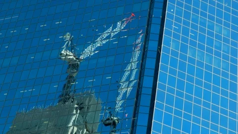 Construction crane Stock Footage 107728464