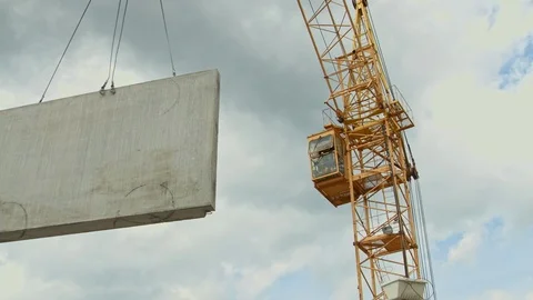 Construction crane Stock Footage 112948827
