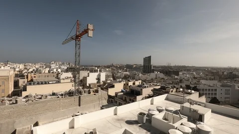 Construction crane 库存影片 127513633