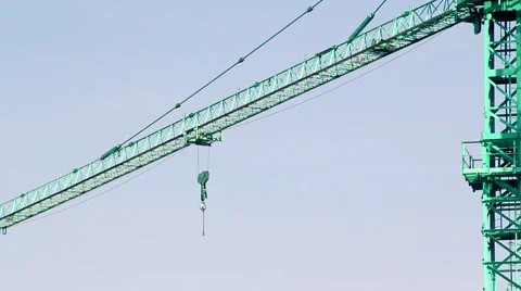 Construction crane panoramic Stock Footage 61572268
