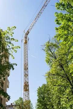 Construction crane Stock Photos