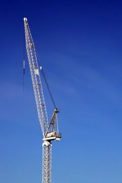 Construction crane Foto stock
