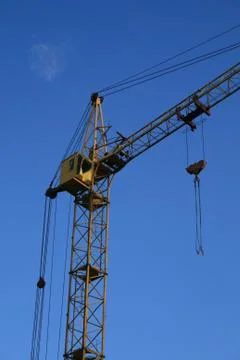 Construction crane Stock Photos