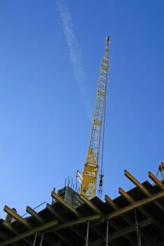 Construction crane Stock Photos