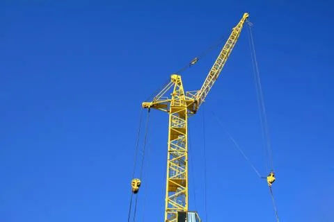 Construction crane Stock Photos