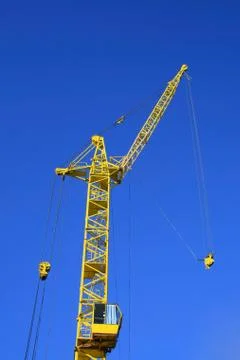 Construction crane Stock Photos