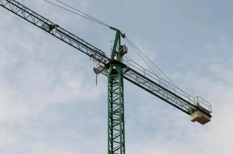 Construction crane Foto stock