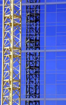 Construction crane Stock Photos