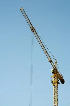 Construction crane Foto stock