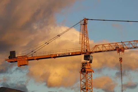 Construction Crane Stock Photos