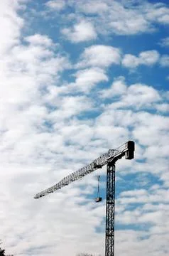 Construction crane Stock Photos