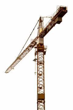 Construction crane. Stock Photos