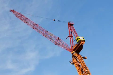 Construction crane Stock Photos