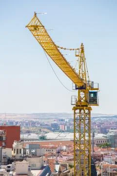 Construction crane Stock Photos