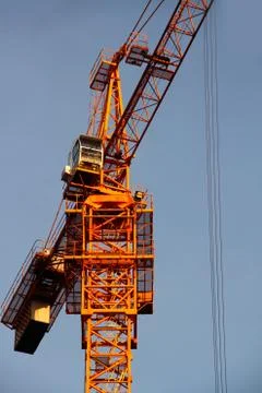 Construction crane Stock Photos