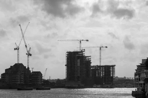 Construction crane Stock Photos