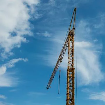 Construction Crane Stock Photos