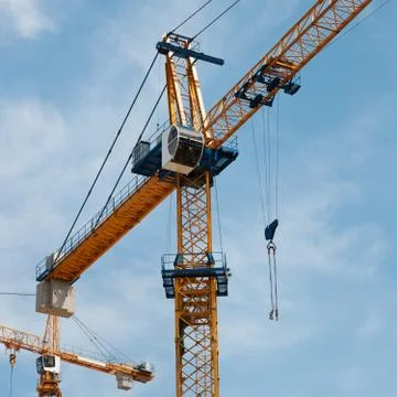 Construction crane Stock Photos