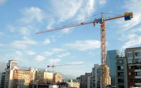 Construction Crane Stock Photos