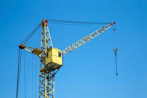Construction crane Stock Photos