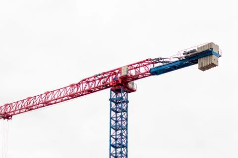 Construction crane. Stock Photos