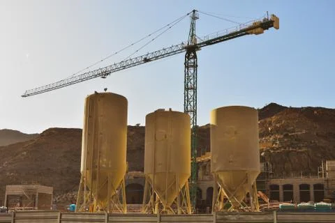 Construction Crane Stock Photos