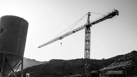 Construction Crane Stock Photos