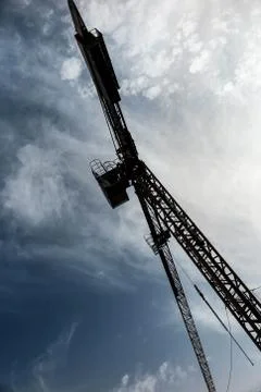 Construction crane Stock Photos