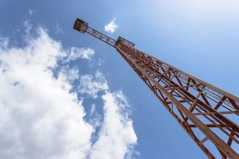 Construction crane Stock Photos