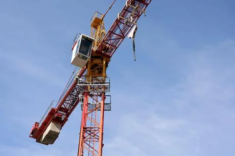 Construction crane Stock Photos