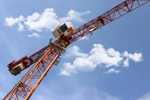 Construction crane Stock Photos