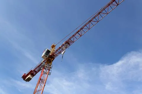 Construction crane Stock Photos
