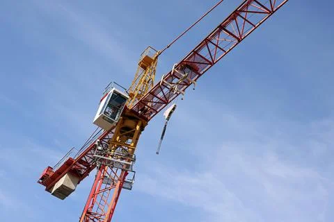 Construction crane Stock Photos