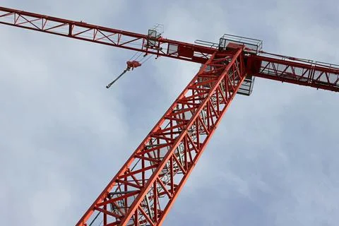 Construction crane Stock Photos