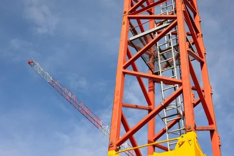 Construction crane Stock Photos