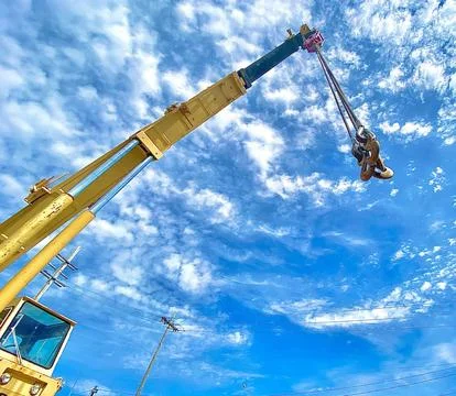 Construction crane Stock Photos