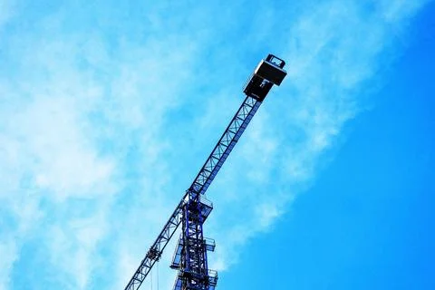 Construction crane. Stock Photos