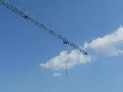 Construction crane Stock-Fotos