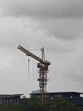 Construction Crane Stock Photos