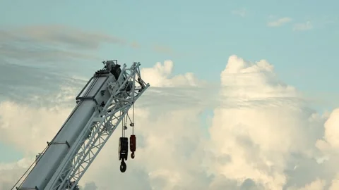 Construction Crane Timelapse 库存影片 246503942