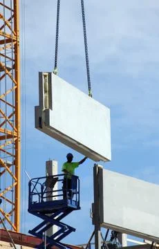 Construction cranes Stock Photos