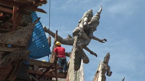 Construction crew 3 Stock-Footage 477325