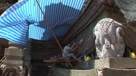 Construction crew 5 Stock Footage 477316