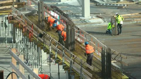 Construction Crew Stock-Footage 17471121