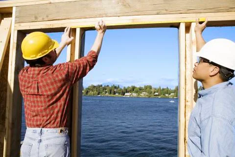 Construction crew Stock-Fotos