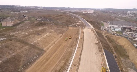 Construction of the Crimea Bridge on March 22, 2018 Stock Footage 89001284