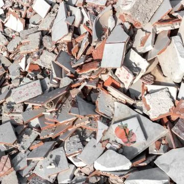Construction debris Stock Photos